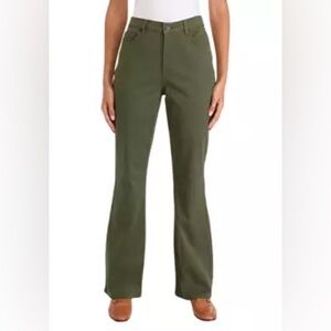 Gloria Vanderbilt Military Green Jeans Women's Size 16